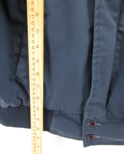 VINTAGE Field & Stream Gordon & Ferguson Jacket Men Medium Blue Bomber Coat * - Picture 4 of 12