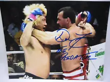 DON FRYE UFC MMA HALL OF FAMER AUTO PHOTO W/  INSCRIPSION COA FREE SHIPPING!