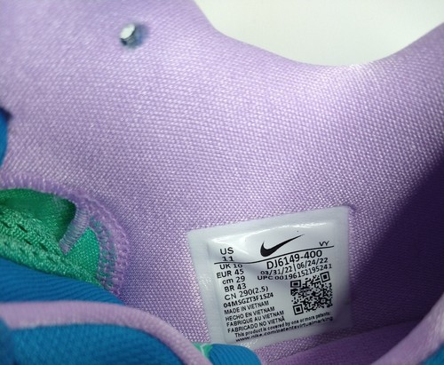 Nike ZOOM FREAK 4 "Birthstone" Men's Basketball Shoes Size: 11 "New With Box" - Picture 9 of 12