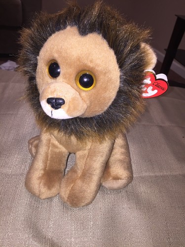 TY Classic Cecil The Lion Medium Plush - Picture 2 of 5