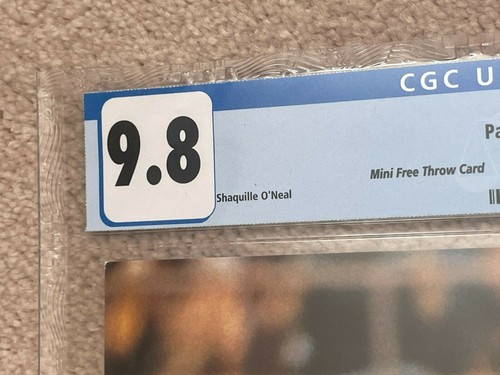 1994 Shaquille SHAQ O'Neal BLUE CHIPS Movie Lobby Card GRADED CGC 9.8 Basketball - Picture 5 of 7
