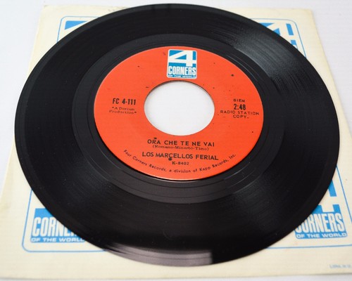 Angelita Di Anzio Los Marcellos Ora Che 45 Record 4-Corners - Picture 9 of 9