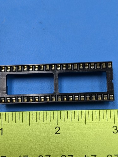 ( 6 pcs ) IC SOCKET 40 PIN DIP SOCKET PC PIN Through-hole , 2556-40T - Picture 3 of 7