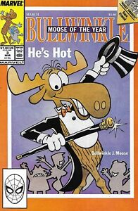 Bullwinkle-And-Rocky-Comic-Issue-3-Copper-Age-First-Print-1988-Manak-Al-Milgrom