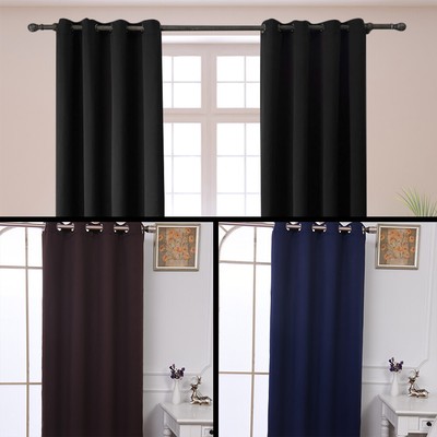 Blackout Curtains For Bedroom Window Curtain Thermal Insulated
