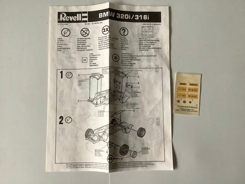 BMW 318i vintage Revell 7212 1:25 (DA284-35S9/5) - Imagen 7 de 7