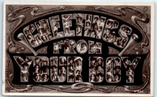 Postcard - Women Art Print - Greetings From Your Boy