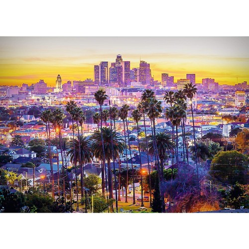 Trefl Red 1000 Piece Puzzle - Cities - Los Angeles Skyline - 第 2/4 張圖片