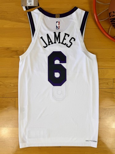 Authentic Lebron James Los Angeles LA Lakers 2022 City Edition Basketball Trikot - Bild 2 von 8