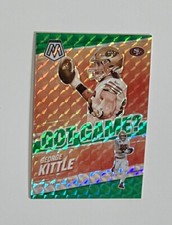 George Kittle 2021 Panini Mosaic Got Game Green Mosaic Prizm #GG-14