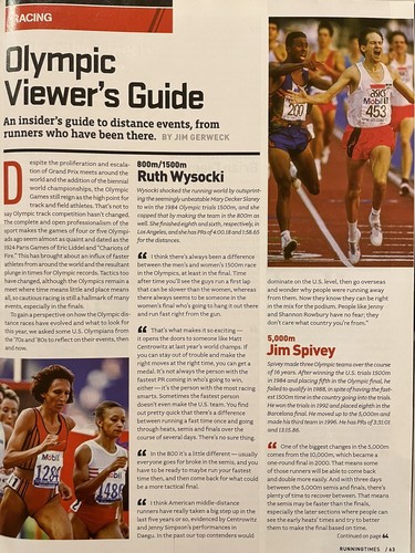 2012 Running Times Magazine August Shalane Flanagan - Picture 12 of 24
