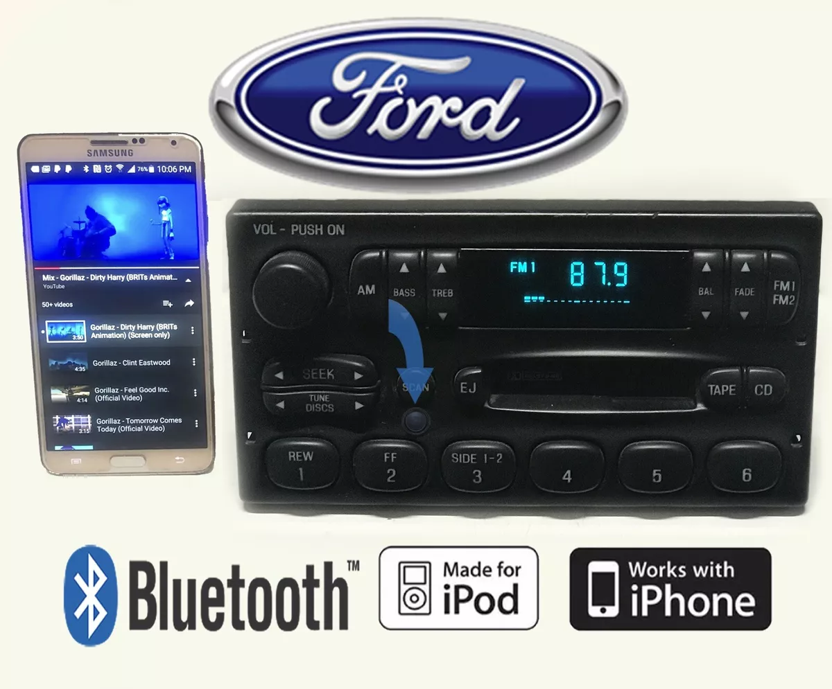 95 97 Ford Explorer F150. Victoria Ranger Bluetooth Oem Cassette