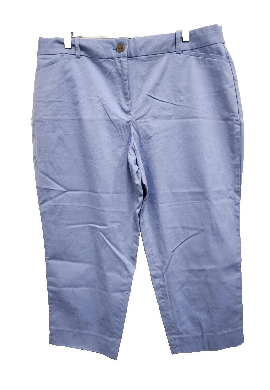Talbots Pantalones de Algodón para Mujeres