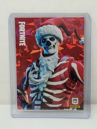 Panini Fortnite Series 2 Yule Trooper Epic Skin Cracked Ice Crystal Holo Card 🔥 - Bild 3 von 12
