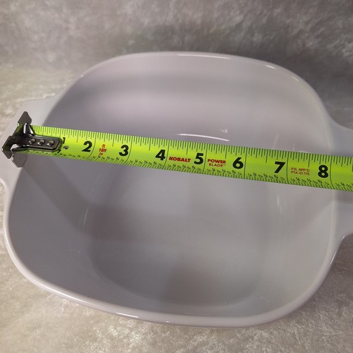 Corning Ware Cherry 3 L Casserole Dish With Clear Pyrex A-9-C Lid Fruit Basket - Picture 3 of 9