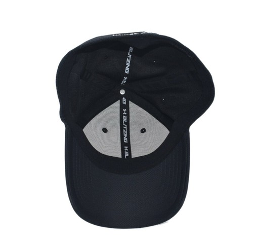 Under Armour Men UA Blitzing 3.0 Baseball Cap Stretch Fit Black/White Hat L/XL - Picture 10 of 13