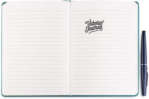 Hard Cover Vintage Journal - A5 Size, Lined Notebook, Faux Leather Cover - Picture 7 of 10