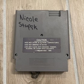 BurgerTime (Nintendo Entertainment System, 1987) NES Authentic Game Cartridge