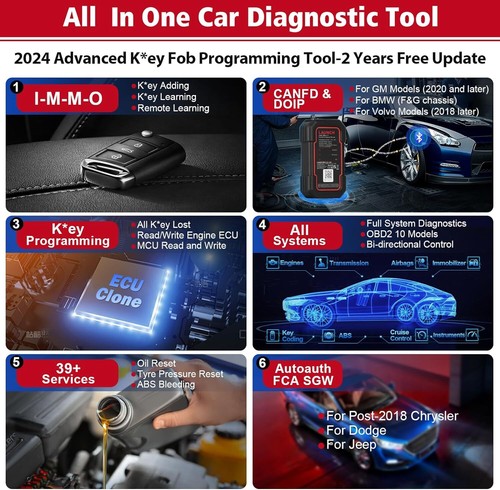 Launch X431 IMMO Elite IMMO Key Programming Tool Full System Diagnostic Scanner - Picture 2 of 21