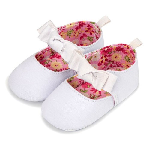 Baby Girls Pram Shoes Soft Toddlers Christening Anti-slip Newborn Sandals 2023 - Picture 10 of 15