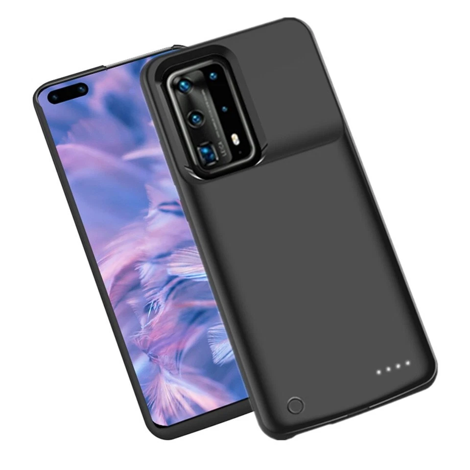 Fundas de cargador de batería para Huawei P40 Pro/P40 cubierta de banco de energía de carga 6800 mAh Foto 2 de 4
