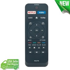 New NC278 Replaced Remote Control for Philips Blu-ray Player NC278UL BDP2501/F7A
