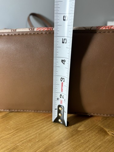 Steve Madden Extra Large Tote Bag Plaid - Picture 12 of 12