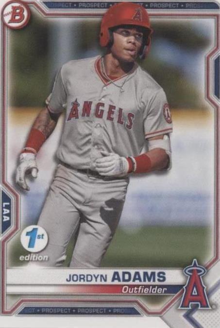 2021 Bowman 1st Edition - Jordyn Adams #BFE-30 - 1 of 1