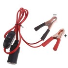 Switchable Clamp Socket for Car Cigarette Socket 2 Clamps