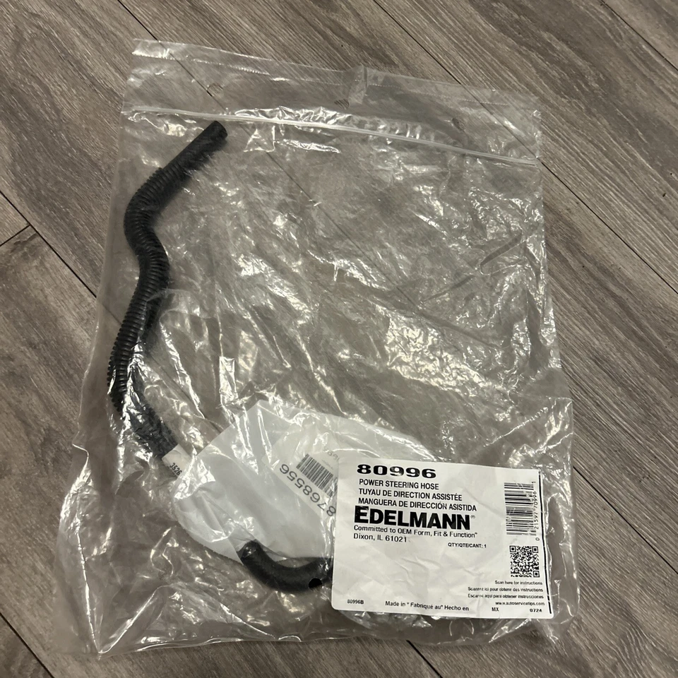 Línea de retorno de dirección asistida Edelmann 1979 para Chevy C10 C20 C30 Foto 2 de 4