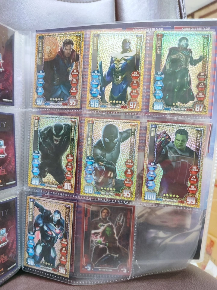 Juego completo Topps Marvel Infinity Saga 2021 Avengers Hero Attax 258 cartas completas Foto 2 de 4