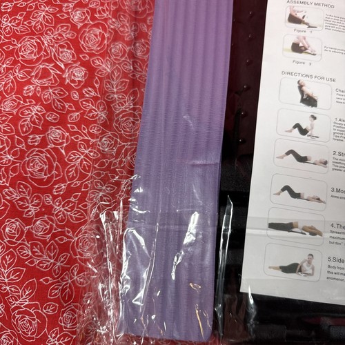 Rückenstrecker zur Schmerzlinderung Rückenknacker Board 4 Stufen Lila M1 - Bild 4 von 10