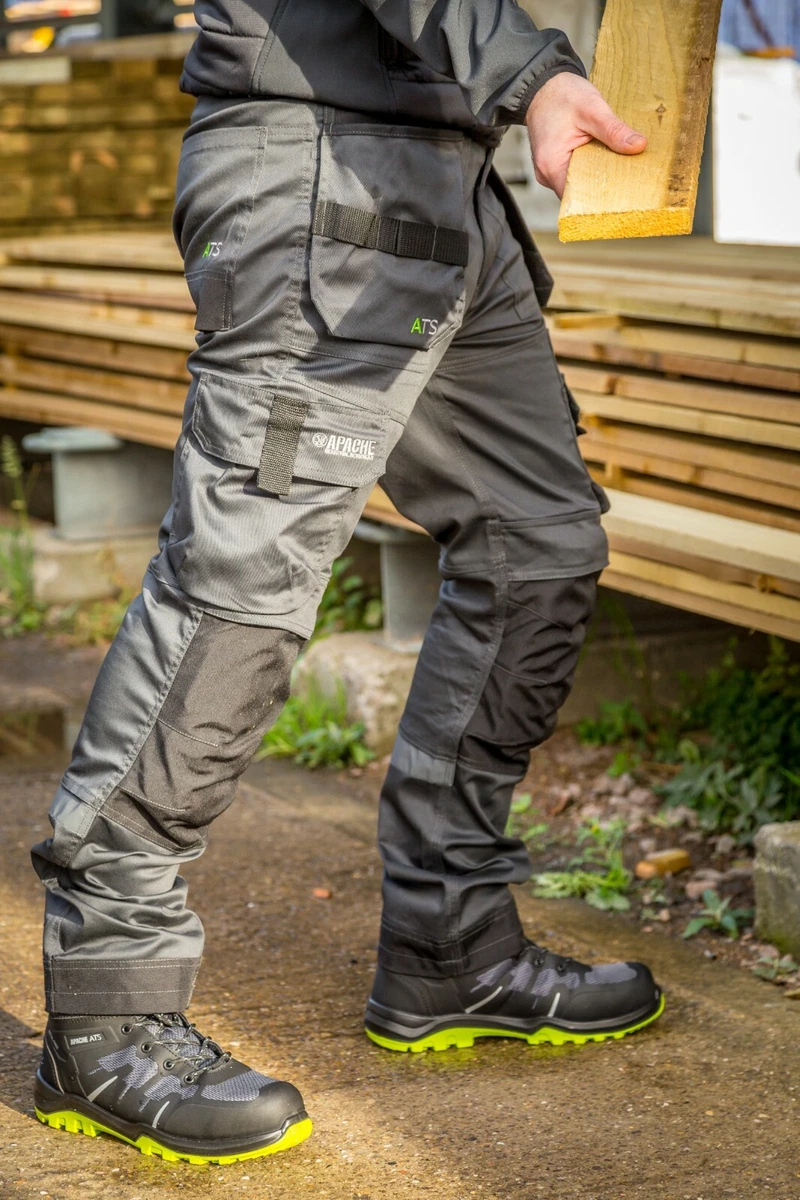 Scruffs Flex or Apache ATS Work Trousers Slimmer Fit Modern Straight Leg Fit