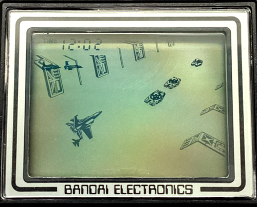 Vintage 1982 RARE GD BANDAI - ZAXXON - LCD GAME (Very Good Condition) - Picture 2 of 14