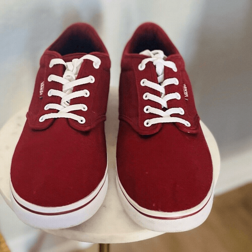 Vans Authentic Classic Tennis Sneaker Shoe, Port Twany (Purple/Red) Size 11 NWOT - Picture 4 of 16