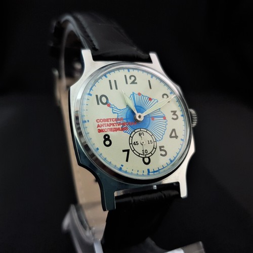 Vintage Watch USSR Pobeda Soviet Antarctic Expedition mechanical Wristwatch 2602 - Picture 8 of 12