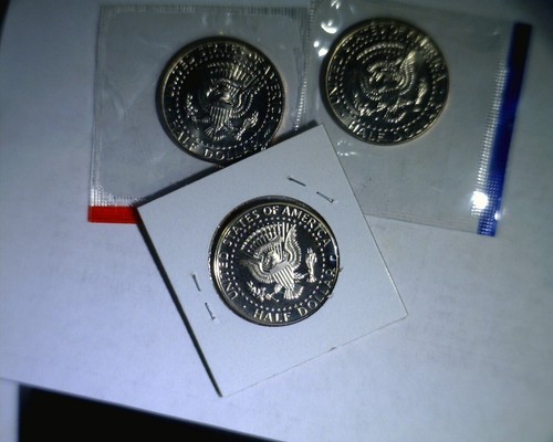 1988 pds Kennedy medio dólar sin circular en violonchelo como nuevo y prueba - Imagen 2 de 2