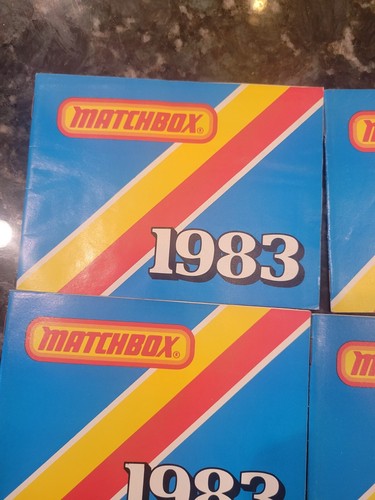 1983 MATCHBOX POCKET CATALOG Lot Of 4 Toys Car Truck Jeep - Picture 3 of 9