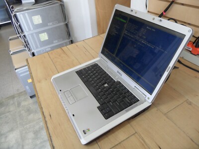 Dell Inspiron E1505 Laptop For Parts Posted Bios No Hard Drive Missing Key