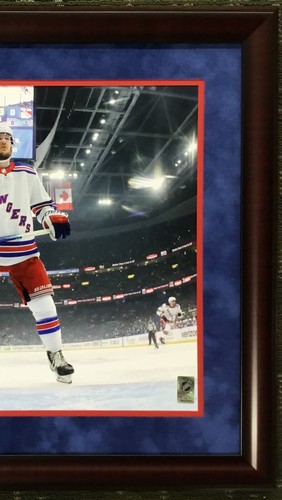 Fotografía Firmada de Adam Fox New York Rangers Fanáticos enmarcados a medida - Imagen 7 de 8