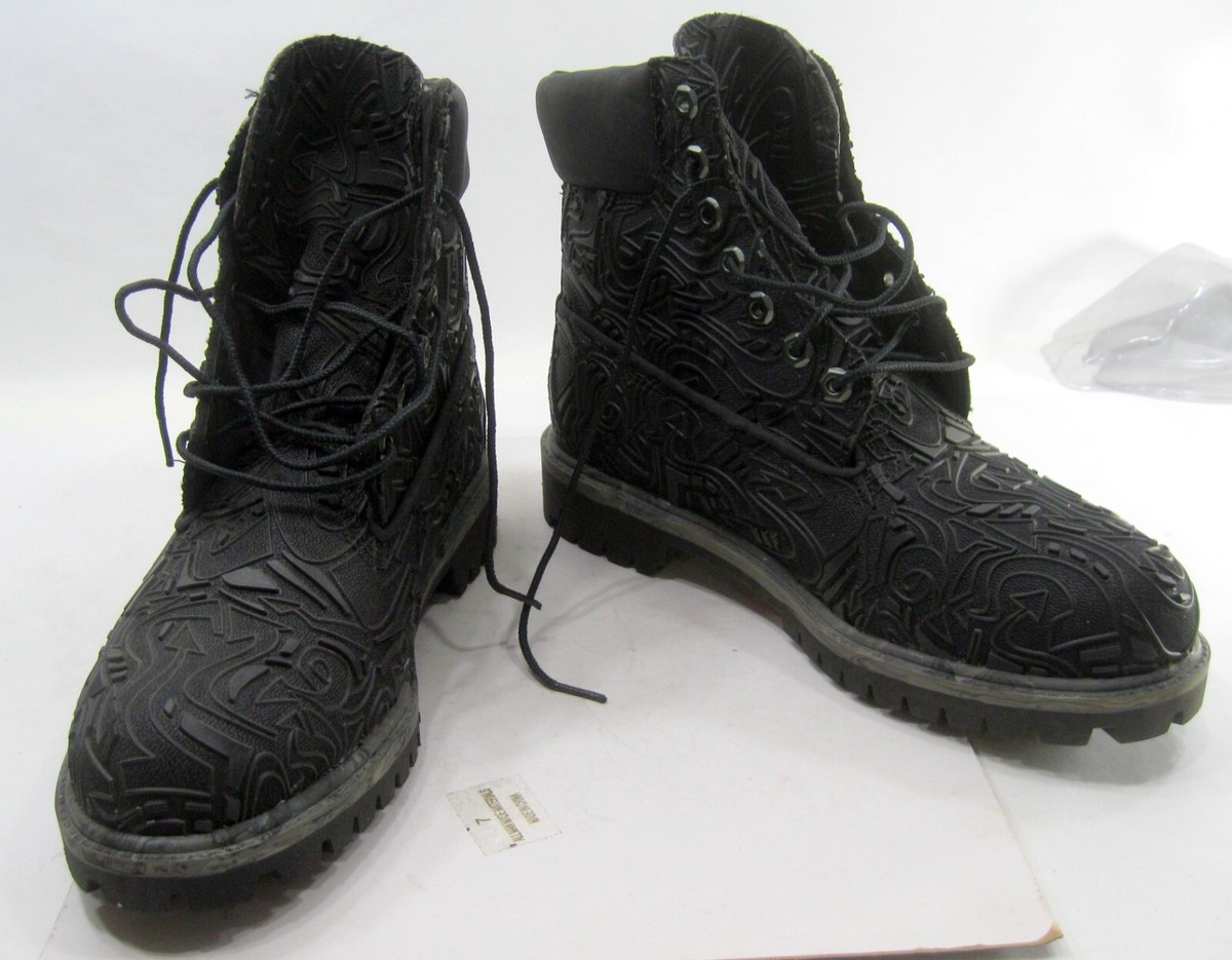 Timberland Ventech III Graffiti Graphic Boot 71507 Black