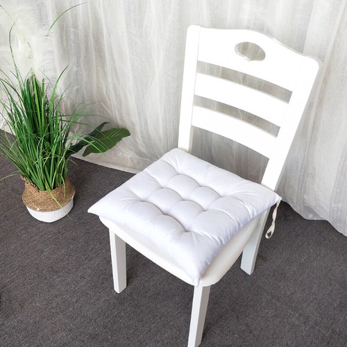 Cojín para silla de asiento interior/exterior 1 pieza con corbata jardín comedor patio oficina - Imagen 26 de 82