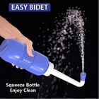 1PC Portable Bidet for Toilet 450ml Travel Bidet Handheld Personal Bidet Bottle