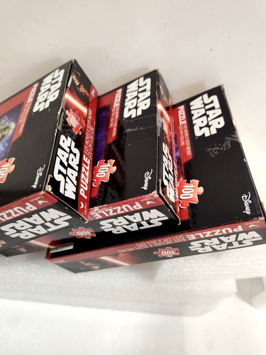 DISNEY STAR WARS Puzzle Pack 100 Pc Lot Of 3 EP. V/VI Cardinal Sealed Pieces IOB - Picture 5 of 8