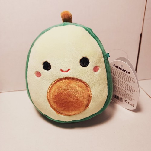 Squishmallows 5" Austin the Avacado Green and Brown Plush Toy New with Tag - Picture 7 of 7