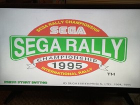 Sega Rally Championship (Saturn) Collectible Condition, tested see pictures