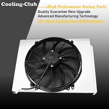 Fit 49-54 Chevrolet Bel Air Fleetline Radiator Fan Kks Shroud 16 Fan Cc4954