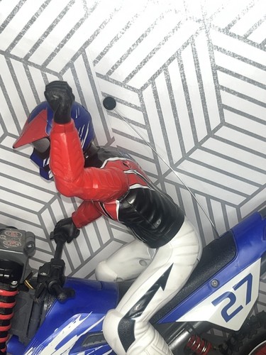 Vintage Tyco RC Yamaha Motorrad Dirt Bike ohne Fernbedienung 1999 - Bild 5 von 9