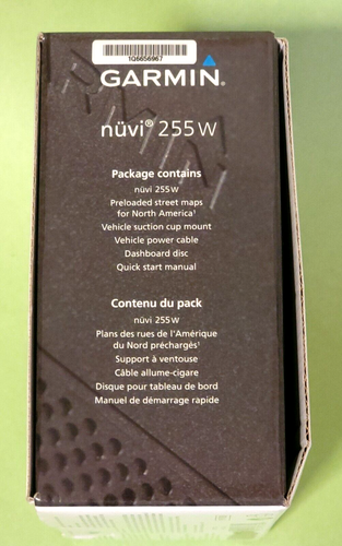 GARMIN nüvi® 255W 4.3 inch GPS Navigator **NEW In BOX** FULL SET - Picture 7 of 7