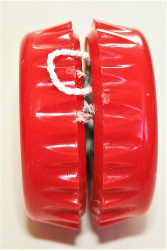 Vintage 1998 Coca-Cola Coke Bottle Cap Plastic Sleeper Yo-Yo Soda Promo NOS New - Picture 3 of 4